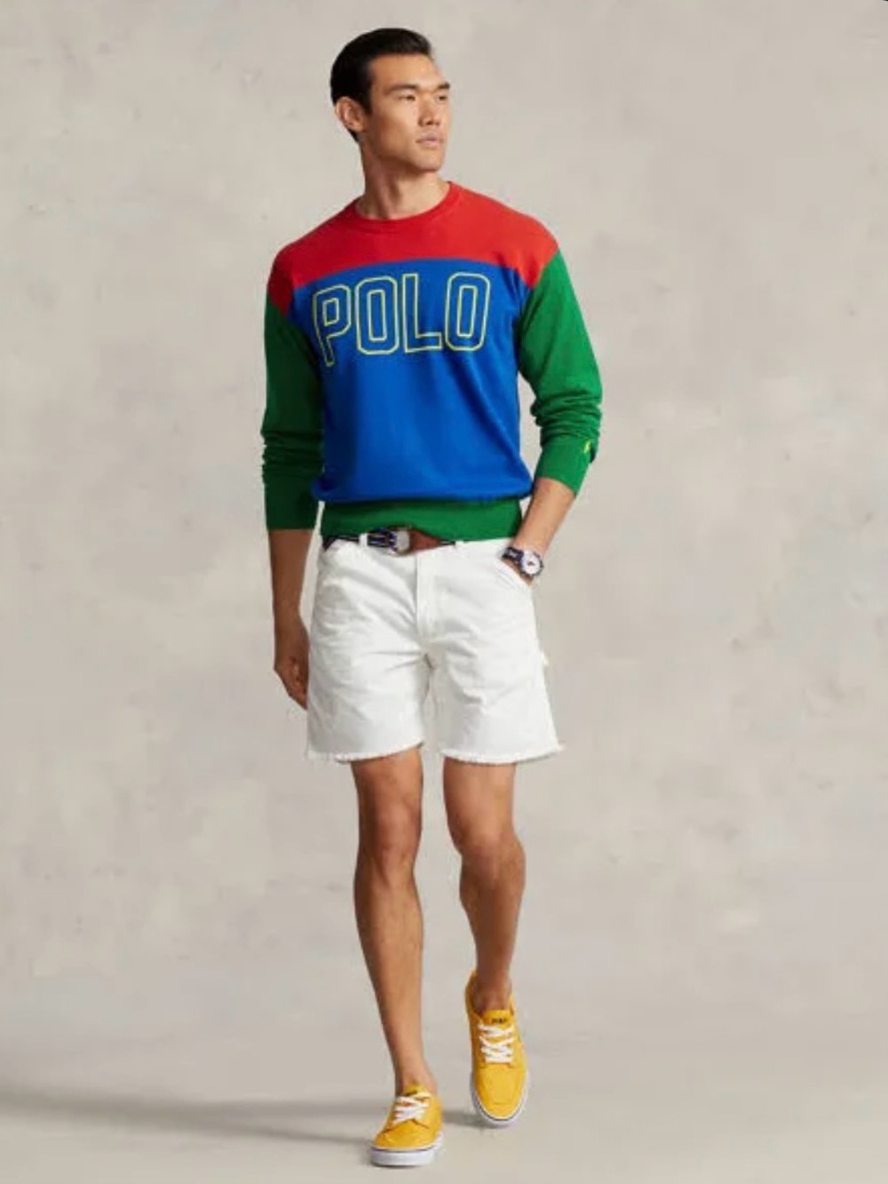 Polo Ralph Lauren NEW Big Fit Logo Cotton Sweater